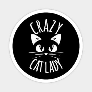 Crazy Cat Lady Fur Mom Mother'S Day Christmas Birthday Magnet